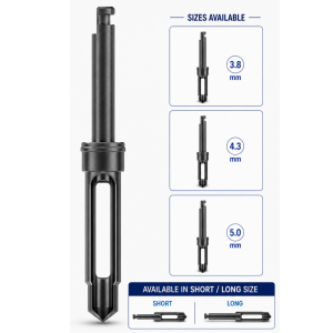 Premium Dental ACM Bur | Automatic Bone Chip Collector Drills (3.8mm, 4.3mm, 5.0mm)