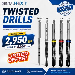 Twisted Dental Implant Drills Set – Special Offer
