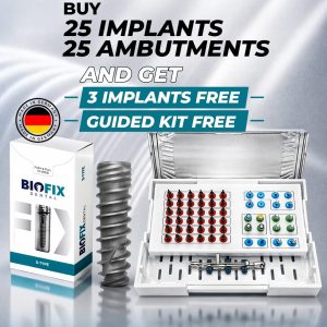Biofix Implant Offer – 25 Implants + 3 Free Implants + Free Guided Surgical Kit