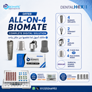 Biomate All-on-4 Complete Digital Solution Package | Guided Surgery Implant Offer