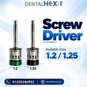 Screw Driver Set 1.2 & 1.25 mm | Dental Implant Screw Driver Offer